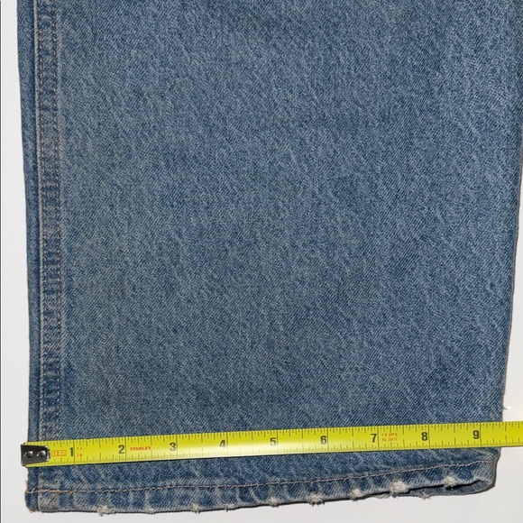 H&M wide leg boot cut women jeans size 8  or Euro 40. Pre owned like new - Picture 6 of 8